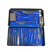 Kit d'instruments chirurgicaux de rhinoplastie Azicon 39 pièces en acier inoxydable : Osteotomes nasaux, Élévateurs, Spéculums, Râpes, Ciseaux, Pinces