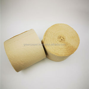 กระดาษชำระแบบกำหนดเองเป็นมิตรกับสิ่งแวดล้อม 2 ชั้น ผลิตจากเยื่อไผ่ลายนูน  12/48/96 ม้วน - Product Image 6