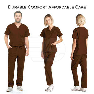 Uniforme Médico para Doctor, Conjunto de Uniforme Médico Suave, Cómodo y Transpirable, Ropa de Trabajo para Enfermera, Clínica, Parte Superior e Inferior - Product Image 6