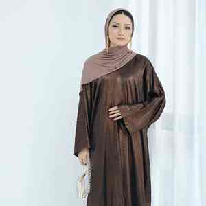 Abaya musulmane moderne de luxe brodée à la main pour femmes, style Dubaï, robe islamique décontractée, respirante et légère - Product Image 4