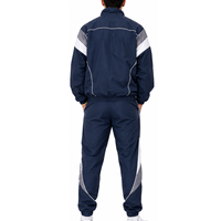Pakaian Olahraga Pria Bahan Nilon Ukuran Besar Musim Panas, Setelan Anti Angin Cepat Kering, Jaket dan Celana Olahraga Premium, Produsen Activewear OEM ODM