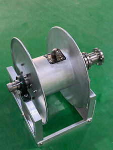 OEM ODM 2 <b>Inch</b> Multi Wrap <b>Hose</b> Reel 273W Aluminum Custom for Truck Refueling Industrial Fluid Transfer Petrol Service Equipment - Product Image 5