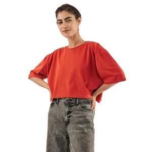 Camiseta Oversize para Mujer, Estilo Casual Holgado, Ropa Urbana, Top de Moda de Verano, Logotipo Personalizado, Venta al Por Mayor - Product Image 1