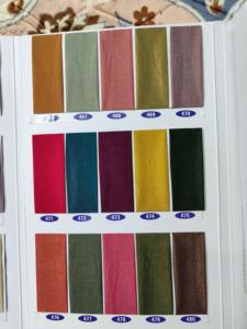 Tissu élégant en chinon texturé, largeur 44 pouces, matière douce et légère pour sari, lehenga, kurti, robe et vêtements de mode - Product Image 5