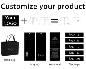 Shorts Bermuda en Coton de Haute Qualité pour Hommes, Shorts de Sport Décontractés d'Été, Logo Personnalisé, Tenue de Plage Unie - Product Image 3