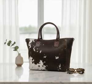 Sac fourre-tout en cuir véritable imperméable avec fermeture éclair pour femme, prix direct fabricant, mode estivale durable, personnalisable - Product Image 1