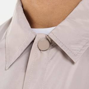 Chaqueta de Entrenador para Hombre, Servicio OEM 2026, Tela de Lona, Cuello Alto, Logotipo Frontal, Diseño Único, Ropa de Moda de Alta Calidad para Invierno - Product Image 6