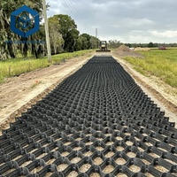 Système de confinement cellulaire à haute capacité de charge, matériau géocell pour la stabilisation des sols