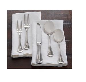 Juego de cubiertos de acero inoxidable de alta calidad, elegante vajilla resistente al óxido, utensilios de cocina para restaurantes y catering. - Product Image 1