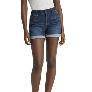 Shorts en jean respirant en coton de qualité supérieure pour femme, taille adulte, avec fermeture boutonnée, style streetwear, pour filles - Product Image 2