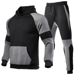 SHAFIQ SPORTS Unisex Color Blocking 2 1 Tracksuit Full Sleeve Hooded Sporty Casual Athletic Wear Breathable Polyester Cotton - Product Image 4