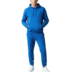 Conjunto Deportivo Informal de Algodón para Hombre, Sudadera con Capucha y Pantalones Jogger, Ropa Deportiva para Correr, Ropa Cómoda para el Día a Día - Product Image 1