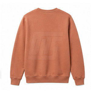 Sweat-shirts brodés pour hommes en coton épais, col rond, coupe décontractée, confortables, chauds, pour tous les jours, vêtements de rue - Product Image 2