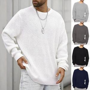 Sudadera de Hombre 100% Algodón, Diseño Liso, para Invierno, Cuello Redondo, Corte Regular, Forrada, Resistente al Viento, con Logotipo Personalizado Digital - Product Image 3
