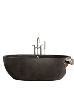 Bañera de Cobre Independiente Rectangular con Tapa, Bañera Duradera y Ecológica para Adultos, para Baño - Product Image 2