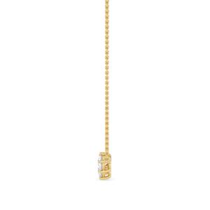 Colgante de oro blanco de 10 quilates para mujer con diamante marquise cultivado en laboratorio de 1.09 CTW, joyería fina como accesorio para celebraciones de boda - Product Image 6
