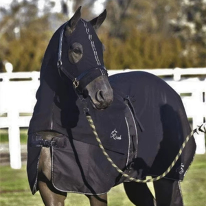 Mantas de Invierno para Caballos de Alta Calidad, Transpirables, de Forro Polar, Impermeables, con Malla, al Mejor Precio y con Logotipo Personalizado - Product Image 1