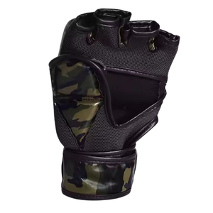 Guantes de MMA de Diseño Nuevo Personalizados, Agarre de Cuero de Alta Calidad, Cierre de Gancho y Bucle, Ligeros, Transpirables y Antideslizantes - Product Image 4