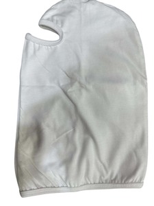 Balaclava de course en Nomex blanc, ignifuge, tricoté, couvre-visage intégral pour la course à moto - Product Image 4