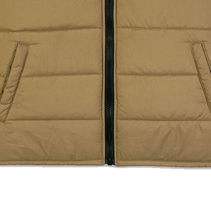2026 Latest Wholesale High Quality Custom Made Mens Waterproof Windproof <b>Canvas</b> Winter Puffer Vest Casual Breathable Sleeveless - Product Image 2