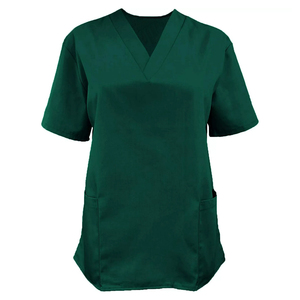 Breathable Comfortable Hospital Medical <b>Scrub</b> Uniforms Unisex Cotton Canvas Customized Packaging Best Selling Medical <b>Scrub</b> <b>Sets</b> - Product Image 5