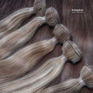 Indian Virgin <b>Human</b> <b>Hair</b> <b>Extensions</b> 10-34 Inches <b>HUMAN</b> <b>HAIR</b> Brand - Product Image 6