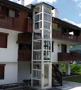 Коммерческий домашний электрический лифт на 1-5 человек, 400-600 кг, тяговый пассажирский лифт для 3-этажной жилой виллы - Product Image 5