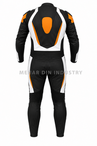 Traje de Cuero Personalizado para Motociclismo de Carreras, Protección con Armadura CE, Traje de Motociclista de Una Pieza, Equipo para Pista - Product Image 2