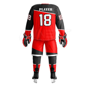 Uniforme de Hockey sobre Hielo de Poliéster Transpirable de Alta Calidad, Nuevo, Ropa Profesional con Logotipo Personalizado - Product Image 2