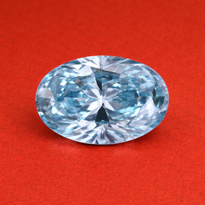 Diamante Cultivado en Laboratorio de Corte Ovalado Azul Fantasía de 1.0 Quilates, Certificado por IGI, VS1-VS2, Suelto para Joyería Personalizada al por Mayor - Product Image 1