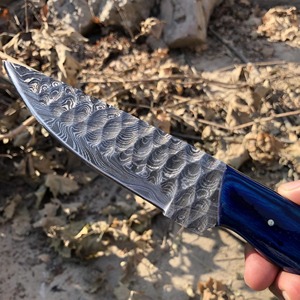 Couteau de chasse et de cuisine artisanal en acier inoxydable, lame de haute qualité, personnalisable OEM, garantie 3 ans, cadeau pour chef cuisinier ou mère - Product Image 1