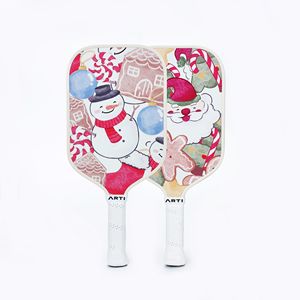Set di Racchette da Pickleball ARTI in Fibra di Vetro Edizione Natalizia per la Stagione Festiva - Product Image 3