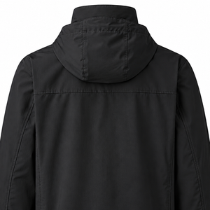 Windbreaker <b>Jacket</b> for <b>Men</b> <b>Lightweight</b> Outdoor Sports Water Resistant Full Zip Hooded Activewear Custom Outerwear Trade Producer - Product Image 3
