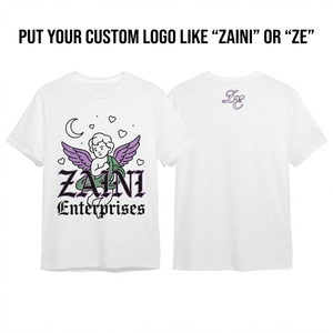 Mens Premium 220 GSM 100 Cotton Jersey T Shirt Custom Screen Print DTF Print Embroidery Logo OEM ODM <b>Plain</b> <b>White</b> <b>Tee</b> - Product Image 1
