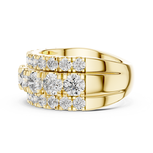 High Quality 925 Sterling Silver Moissanite <b>Diamond</b> <b>Ring</b> Custom Bridal Jewelry Factory Wholesale Manufacturer - Product Image 2