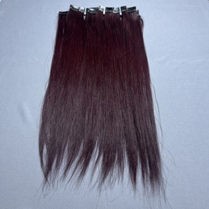 ผมต่อแบบตรงหนา8-40นิ้วผมมนุษย์สองชั้นไม่พันกัน - Product Image 2