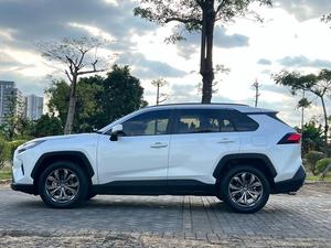 RAV4 d'occasion haut de gamme, modèle 2024, hybride électrique intelligent à double moteur, 2.5L <span class=keywords><strong>E</strong></span>-CVT 2WD, peinture et état d'origine, excellent prix - Product Image 5