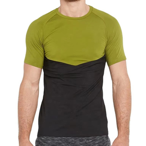 T-shirts décontractés pour hommes 100 % coton, séchage rapide, légers, avec logo personnalisable, couleur et taille au choix, anti-boulochage, manches courtes, coupe ample - Product Image 1