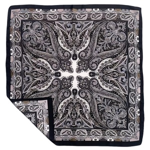 Nuevo Diseño, Pañuelo con Estampado Floral para Mujer, Pañuelo de Seda y Satén para la Cabeza, Pañuelos para Mujer - Product Image 2