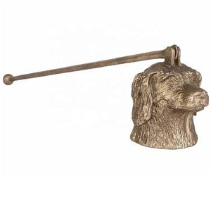 Extincteur de bougie de Noël en laiton fait main en forme de lapin, avec long manche, accessoire pour mèche, vente chaude - Product Image 4