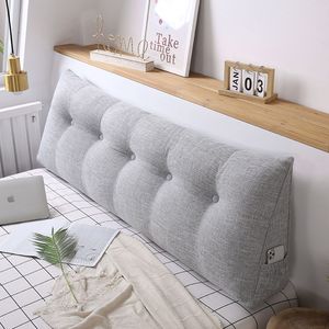 Almohada Triangular Plateada de 120 cm, Cojín de Apoyo para Lectura y Descanso en Cama, para un Sueño Relajante y Soporte para la Espalda - Product Image 4