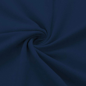 Men's Navy <b>Blue</b> Short Sleeve <b>Polo</b> <b>Shirt</b> With Zipper Casual Knitted Design Regular Fit Quick Dry Solid Color - Product Image 4
