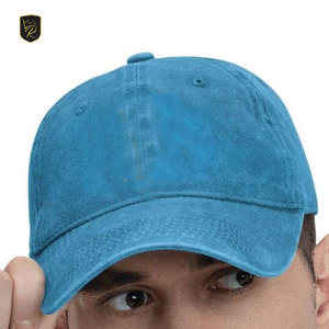 Casquettes de baseball en coton de haute qualité, sangle réglable, visière incurvée, logo brodé, style décontracté, sport, streetwear - Product Image 4