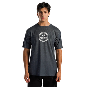 Camiseta Deportiva para Hombre, Corte Regular, Color Verde Castro, Algodón Premium, Transpirable, Suave, para Gimnasio, Fitness, Entrenamiento, Uso Casual, OEM, ODM - Product Image 1