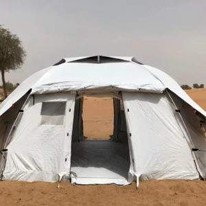 Carpa Familiar Geodésica para 5 Personas, Fácil de Instalar, Refugio para Emergencias y Desastres, Impermeable y Resistente al Viento, para Campamento al Aire Libre - Product Image 1