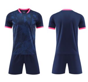 Uniforme de football d'équipe de club personnalisé OEM avec impression par sublimation, vêtements de football solides de haute qualité, MOQ uniforme de football de club complet 2026 - Product Image 1