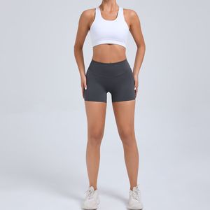 High Waist Solid Color Sporty <b>Shorts</b> for <b>Men</b> Front Logo Breathable Quick Dry Elastic Waist <b>Woven</b> Canvas - Product Image 6
