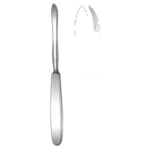 Vente chaude Langenbeck Ascenseur 20cm Légèrement Courbé 10mm Non Stérile Réutilisable En Acier Inoxydable Manuel ENT Instrument Chirurgical - Product Image 1