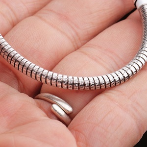 Wholesale High Quality 925 Solid Sterling <b>Silver</b> Bracelet Handmade Unisex Jewelry for Anniversary Gift Trendy Manufactured India - Product Image 5