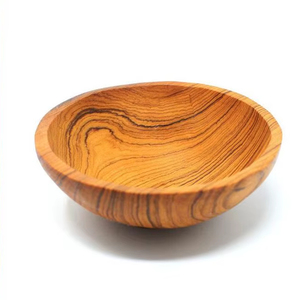 Tazón de Madera de Acacia de la Mejor Calidad, Ecológico, para Servir Alimentos, Frutas, Dátiles de Ramadán, Decorativo - Product Image 1